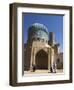 Ladies Wearing Burqas, Timurid Shrine of Khwaja Abu Nasr Parsa, Balkh Balkh Province, Afghanistan-Jane Sweeney-Framed Photographic Print