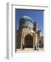 Ladies Wearing Burqas, Timurid Shrine of Khwaja Abu Nasr Parsa, Balkh Balkh Province, Afghanistan-Jane Sweeney-Framed Photographic Print