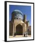 Ladies Wearing Burqas, Timurid Shrine of Khwaja Abu Nasr Parsa, Balkh Balkh Province, Afghanistan-Jane Sweeney-Framed Photographic Print