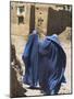 Ladies Wearing Burqas Walk Towards Houses Inside the Ancient Walls of Citadel, Ghazni, Afghanistan-Jane Sweeney-Mounted Photographic Print