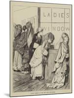 Ladies' Window at the New York Post-Office-Arthur Boyd Houghton-Mounted Giclee Print