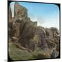 Ladies Wishing Chair, Logan Rock, Near Treen, Cornwall, Late 19th or Early 20th Century-null-Mounted Giclee Print