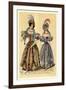 Ladies with Feathered Hats-null-Framed Art Print