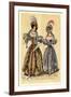 Ladies with Feathered Hats-null-Framed Art Print