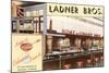 Ladner Brothers Bar, Chicago, Illinois-null-Mounted Art Print