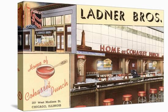 Ladner Brothers Bar, Chicago, Illinois-null-Stretched Canvas