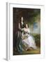 Lady Adeliza Manners and Lady Mary Foley, 1848-Sir Francis Grant-Framed Giclee Print