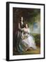 Lady Adeliza Manners and Lady Mary Foley, 1848-Sir Francis Grant-Framed Giclee Print