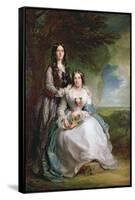 Lady Adeliza Manners and Lady Mary Foley, 1848-Sir Francis Grant-Framed Stretched Canvas