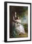 Lady Adeliza Manners and Lady Mary Foley, 1848-Sir Francis Grant-Framed Giclee Print