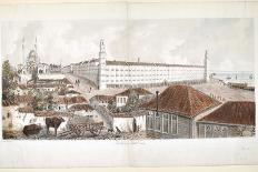 View of the Barrack Hospital at Scutari, 1857-Lady Alicia Blackwood-Framed Stretched Canvas