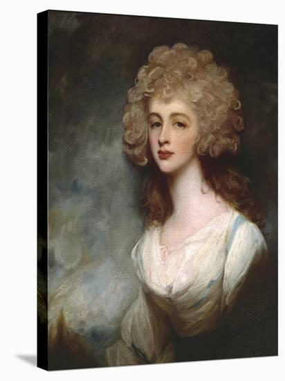 Lady Altamont-George Romney-Stretched Canvas