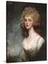 Lady Altamont-George Romney-Stretched Canvas