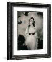 'Lady Amelia Anne Hobart, Vicountess Castlereagh, Marchioness of Londonderry', c1800, (1-Thomas Lawrence-Framed Giclee Print