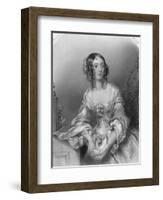 Lady Amelia Blackwood-John Hayter-Framed Art Print