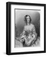 Lady Amelia Blackwood-John Hayter-Framed Art Print