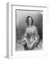 Lady Amelia Blackwood-John Hayter-Framed Art Print