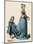 Lady and Page Circa 1515-null-Mounted Art Print
