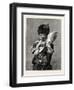 Lady and Pigeons, Fashion, 1882-null-Framed Giclee Print