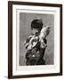 Lady and Pigeons, Fashion, 1882-null-Framed Giclee Print