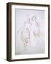 Lady and Warrior-Giambattista Tiepolo-Framed Giclee Print