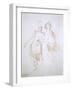 Lady and Warrior-Giambattista Tiepolo-Framed Giclee Print