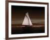 Lady Anne Sailing Sepia-Ben Wood-Framed Giclee Print