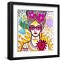 Lady Antoniette-Mercedes Lagunas-Framed Art Print