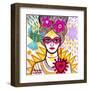 Lady Antoniette-Mercedes Lagunas-Framed Art Print