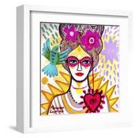 Lady Antoniette-Mercedes Lagunas-Framed Art Print