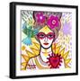 Lady Antoniette-Mercedes Lagunas-Framed Art Print