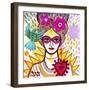 Lady Antoniette-Mercedes Lagunas-Framed Art Print