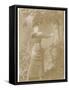 Lady Archer with Her Bow and Arrow-null-Framed Stretched Canvas