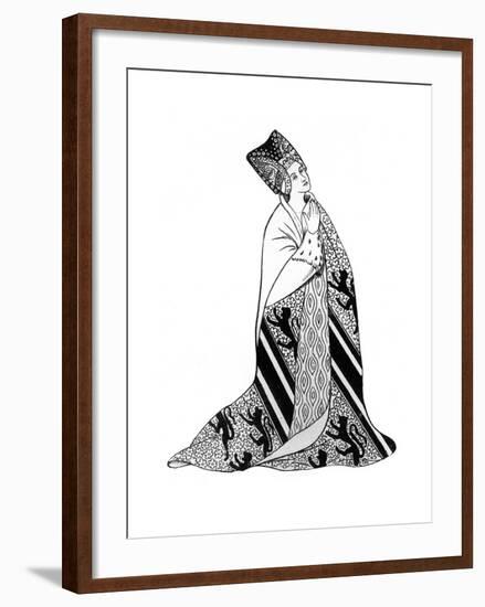 Lady Arderne, Wife of Sir Peter Arderne, Judge and Chief Baron of the Exchequer-null-Framed Giclee Print