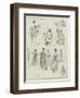 Lady Artists at the Louvre, Paris-David Hardy-Framed Giclee Print