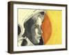 Lady Astronaut-Craig Snodgrass-Framed Giclee Print