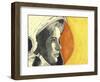 Lady Astronaut-Craig Snodgrass-Framed Giclee Print