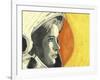 Lady Astronaut-Craig Snodgrass-Framed Giclee Print
