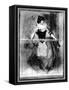 Lady at a Balcony, 19th Century-Constantin Guys-Framed Stretched Canvas