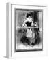 Lady at a Balcony, 19th Century-Constantin Guys-Framed Giclee Print