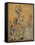 Lady at a Toilette with a Black Boy, 1770S-null-Framed Stretched Canvas