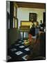 Lady at a Virginal, C1652-1675-Johannes Vermeer-Mounted Giclee Print