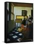 Lady at a Virginal, C1652-1675-Johannes Vermeer-Framed Stretched Canvas