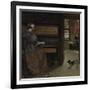 Lady at a Virginal, Ca 1665-Gabriel Metsu-Framed Giclee Print