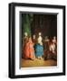 Lady at Dressmaker's-Pietro Longhi-Framed Premium Giclee Print