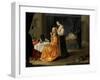 Lady at Her Toilet, C.1650-60-null-Framed Giclee Print