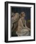 Lady at her Toilette, c.1883-Pierre Puvis de Chavannes-Framed Giclee Print