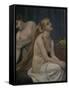 Lady at her Toilette, c.1883-Pierre Puvis de Chavannes-Framed Stretched Canvas