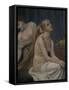 Lady at her Toilette, c.1883-Pierre Puvis de Chavannes-Framed Stretched Canvas