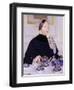 Lady at the Tea Table, 1883-5-Mary Cassatt-Framed Giclee Print